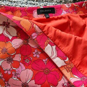Ladies cheerful summer A-line skirt from Talbots
